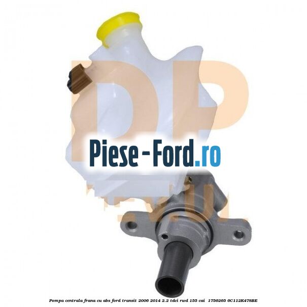 Pompa centrala frana cu abs Ford Transit 2006-2014 2.2 TDCi RWD 155 cai  #B27A03FD96