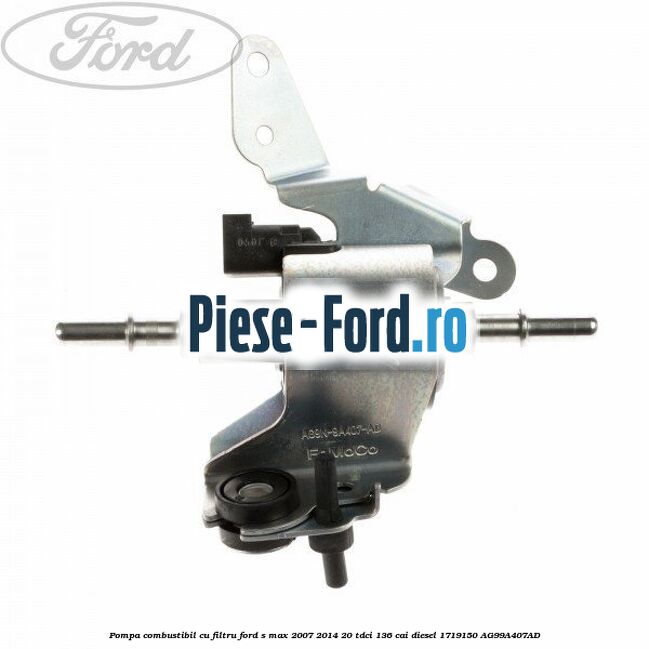 Pompa combustibil cu filtru Ford S-Max 2007-2014 2.0 TDCi 136 cai #BC216257BE
