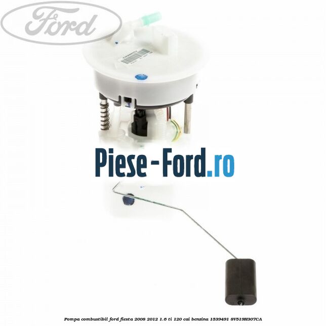 Piulita plastic pompa combustibil Ford Fiesta 2008-2012 1.6 Ti 120 cai benzina