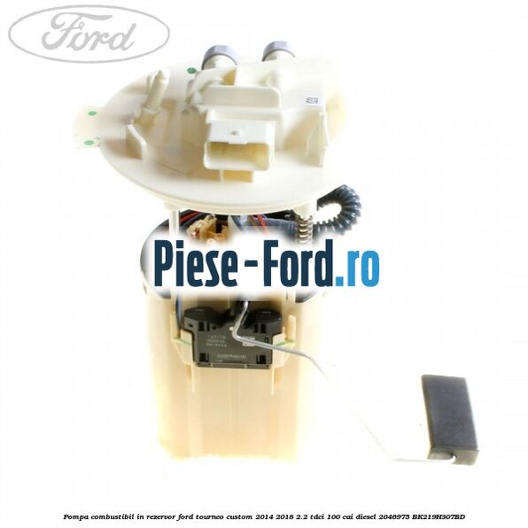 Garnitura, oring alb pompa combustibil Ford Tourneo Custom 2014-2018 2.2 TDCi 100 cai diesel