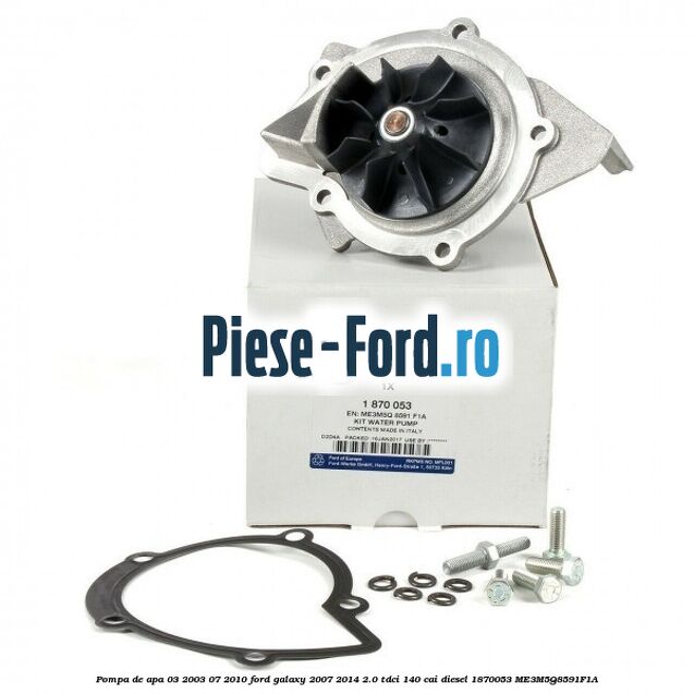 Pompa de apa 03/2003-07/2010 Ford Galaxy 2007-2014 2.0 TDCi 140 cai diesel #BC675C4732