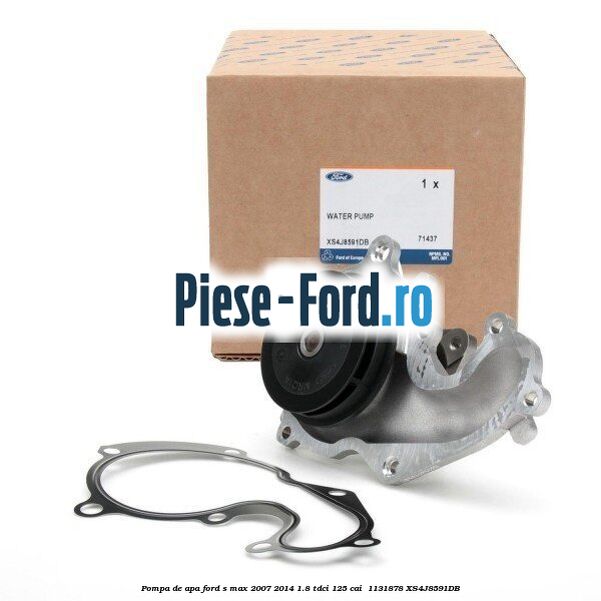 Pompa de apa Ford S-Max 2007-2014 1.8 TDCi 125 cai  #E2D524131A