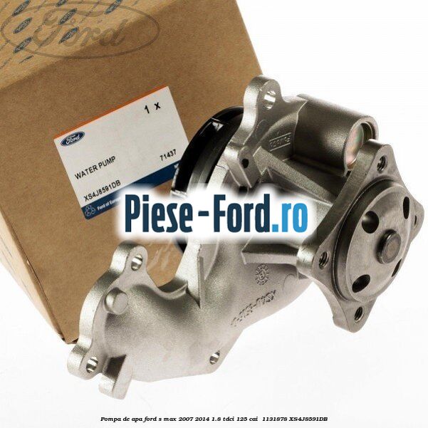 Pompa de apa Ford S-Max 2007-2014 1.8 TDCi 125 cai  #E2D524131A