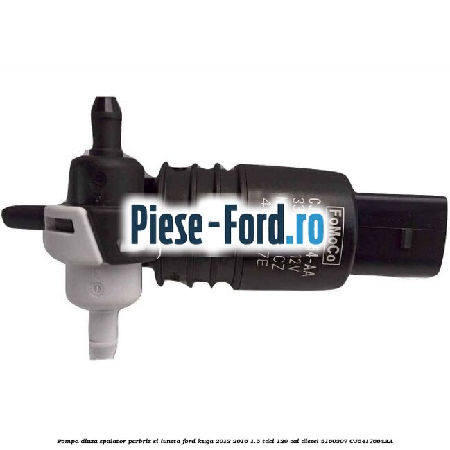 Furtun alimentare diuza spalator parbriz Ford Kuga 2013-2016 1.5 TDCi 120 cai diesel