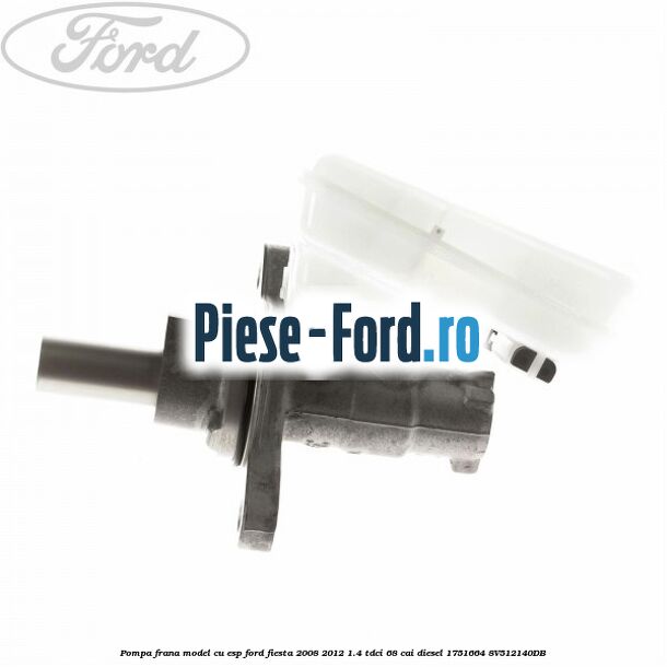 Pompa frana model cu ESP Ford Fiesta 2008-2012 1.4 TDCi 68 cai diesel #E093ED59A3