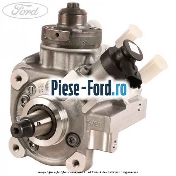 Piulita pinion pompa injectie Ford Fiesta 2008-2012 1.6 TDCi 95 cai diesel