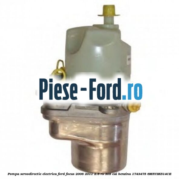 Oring, conector conducta pompa servodirectie Ford Focus 2008-2011 2.5 RS 305 cai benzina