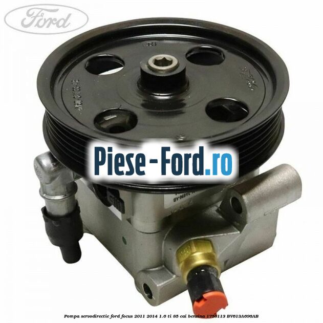 Oring, conector conducta pompa servodirectie Ford Focus 2011-2014 1.6 Ti 85 cai benzina