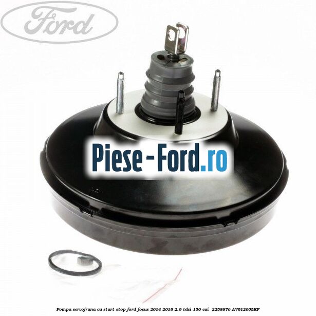 Pompa servofrana cu start stop Ford Focus 2014-2018 2.0 TDCi 150 cai  #F7FF15DD5D