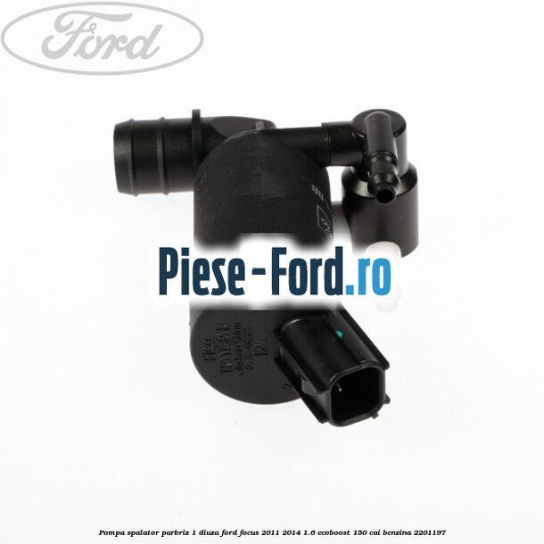 Pompa spalator parbriz 1 diuza Ford Focus 2011-2014 1.6 EcoBoost 150 cai #BB16B9436A Pompa spalator parbriz 1 diuza Ford Focus 2011-2014 1.6 EcoBoost 150 cai benzina #BB16B9436A