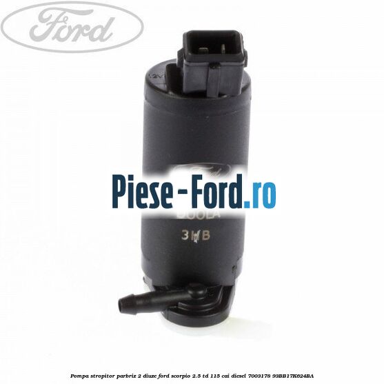 Pompa stropitor parbriz 2 diuze Ford Scorpio 2.5 TD 115 cai diesel #6BC923F372