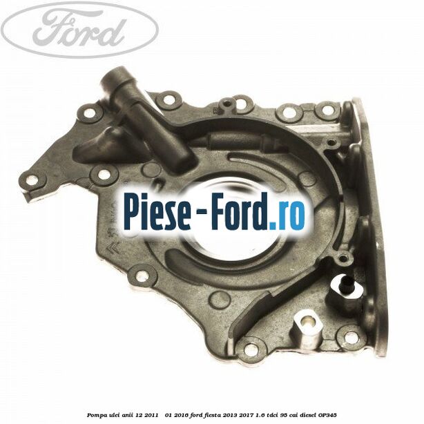 Pompa ulei anii 12/2011 - 01/2016 Ford Fiesta 2013-2017 1.6 TDCi 95 cai