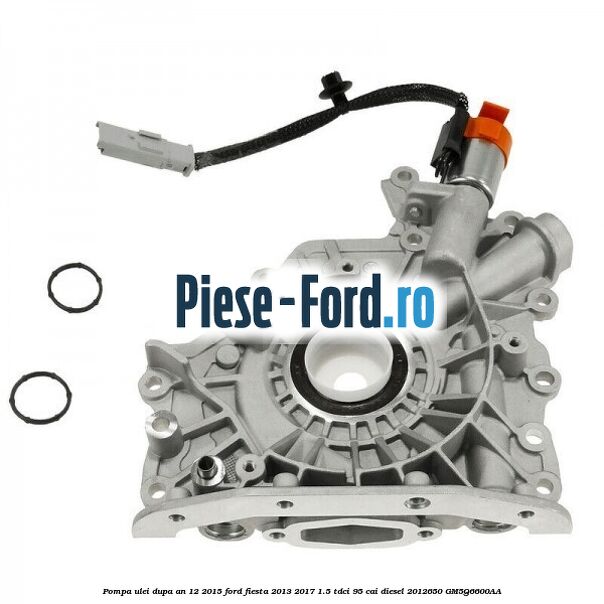 Pompa ulei anii 12/2011 - 01/2016 Ford Fiesta 2013-2017 1.5 TDCi 95 cai diesel