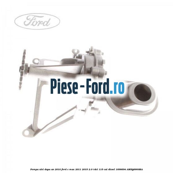 Pinion pompa ulei cu gaura Ford C-Max 2011-2015 2.0 TDCi 115 cai diesel