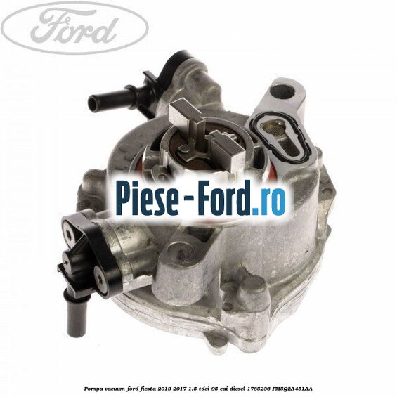 Furtun vacuum galerie admisie Ford Fiesta 2013-2017 1.5 TDCi 95 cai diesel