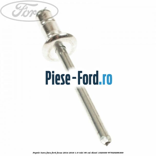 Ornament superior bara fata Ford Focus 2014-2018 1.6 TDCi 95 cai diesel