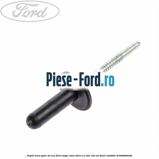 Popnit bara spate 20 mm Ford Ranger 2012-2015 2.2 TDCi 120 cai diesel #45D6D1F92C