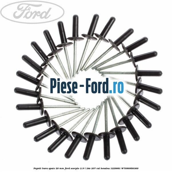 Popnit bara spate 20 mm Ford Scorpio 2.9 i 24V 207 cai benzina #11725D0AB0