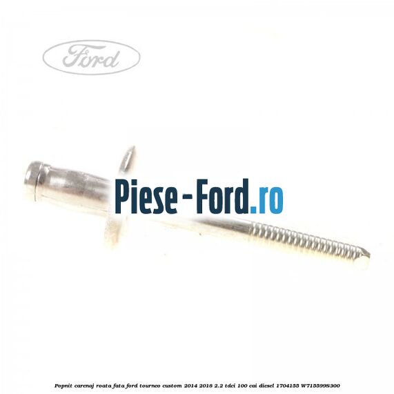 Popnit bara spate, incuietoare usa Ford Tourneo Custom 2014-2018 2.2 TDCi 100 cai diesel