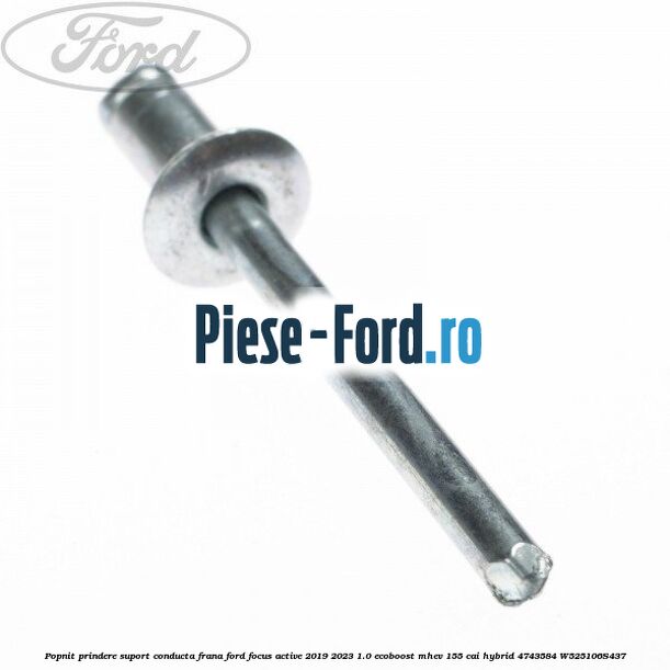 Popnit prindere suport conducta frana Ford Focus Active 2019-2023 1.0 EcoBoost mHEV 155 cai Hybrid #0A99C6C854