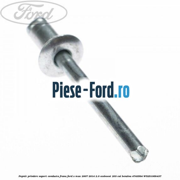 Popnit prindere suport conducta frana Ford S-Max 2007-2014 2.0 EcoBoost 203 cai benzina
