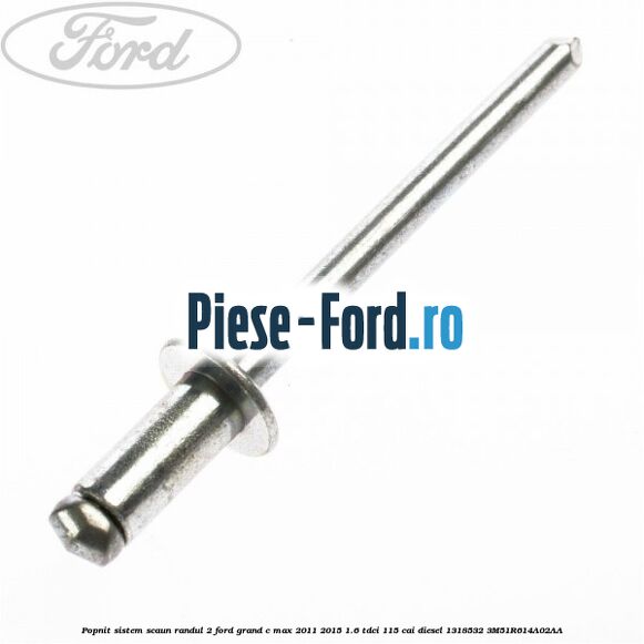 Popnit prindere senzor levelling far Ford Grand C-Max 2011-2015 1.6 TDCi 115 cai diesel