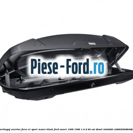 Portbagaj exterior Force XT Sport, matte black Ford Escort 1995-1998 1.8 D 60 cai diesel #0D01F85FA6