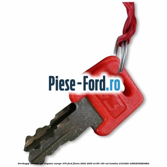 Portbagaj exterior G3 Elegance Europe 370 Ford Fiesta 2002-2005 ST150 150 cai benzina #1605370DDF
