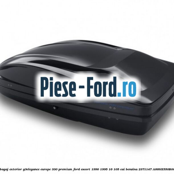 Portbagaj exterior G3Elegance Europe 330 Premium Ford Escort 1990-1995 1.6 105 cai #153BE5010F