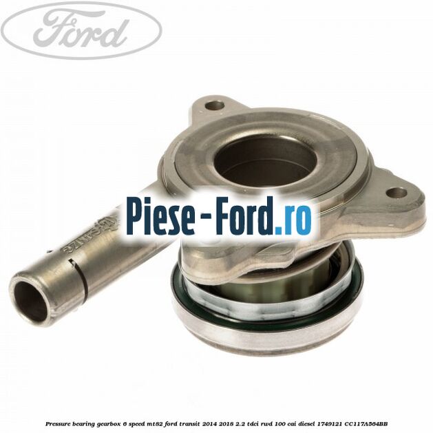 Pressure bearing gearbox 6-speed MT82 Ford Transit 2014-2018 2.2 TDCi RWD 100 cai diesel #066DAE9926