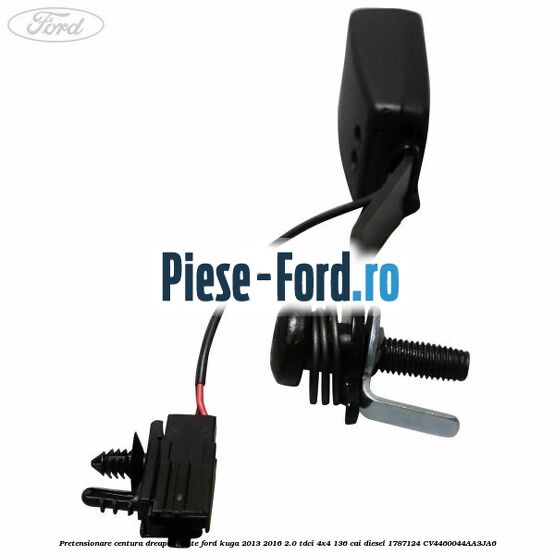 Pretensionare centura dreapta spate Ford Kuga 2013-2016 2.0 TDCi 4x4 136 cai diesel #C37835D8EE