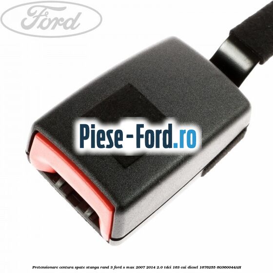 Pretensionare centura spate stanga rand 3 Ford S-Max 2007-2014 2.0 TDCi 163 cai diesel
