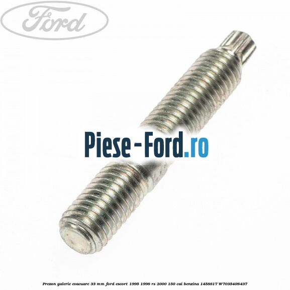 Prezon galerie evacuare 33 MM Ford Escort 1995-1998 RS 2000 150 cai benzina #0965616057