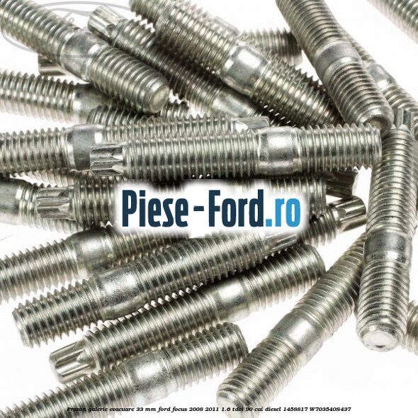 Prezon galerie evacuare 33 MM Ford Focus 2008-2011 1.6 TDCi 90 cai diesel #2922D6EEC1