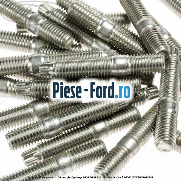 Prezon galerie evacuare 33 MM Ford Galaxy 2000-2006 1.9 TDI 130 cai diesel #1689B7438A