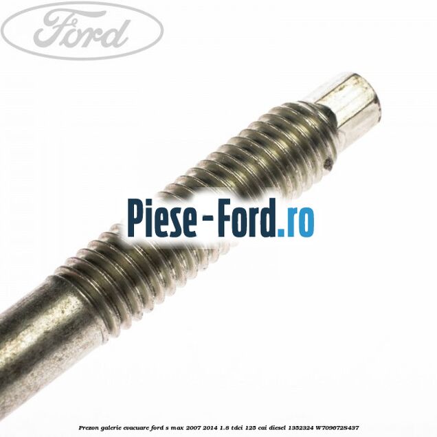 Prezon galerie evacuare Ford S-Max 2007-2014 1.8 TDCi 125 cai diesel #047EB42CED