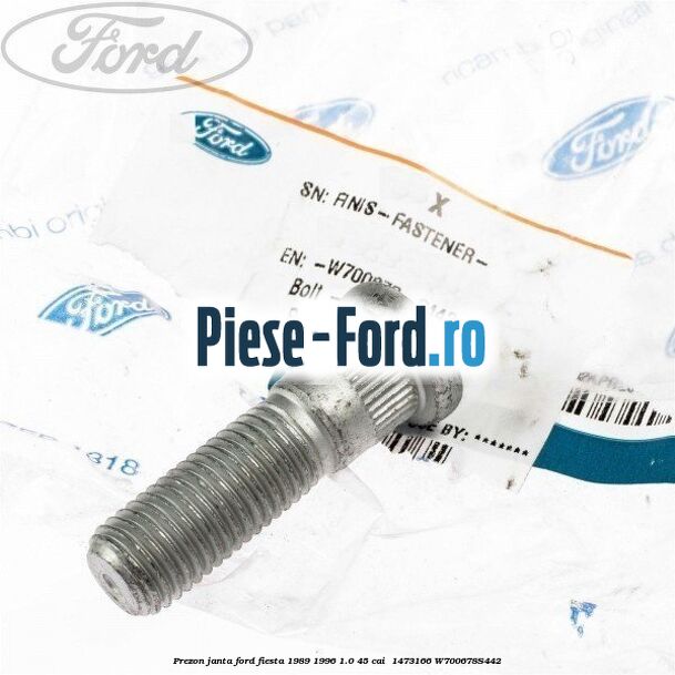 Prezon janta Ford Fiesta 1989-1996 1.0 45 cai  #E9C8097CE0