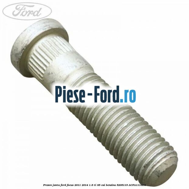 Prezon janta Ford Focus 2011-2014 1.6 Ti 85 cai benzina