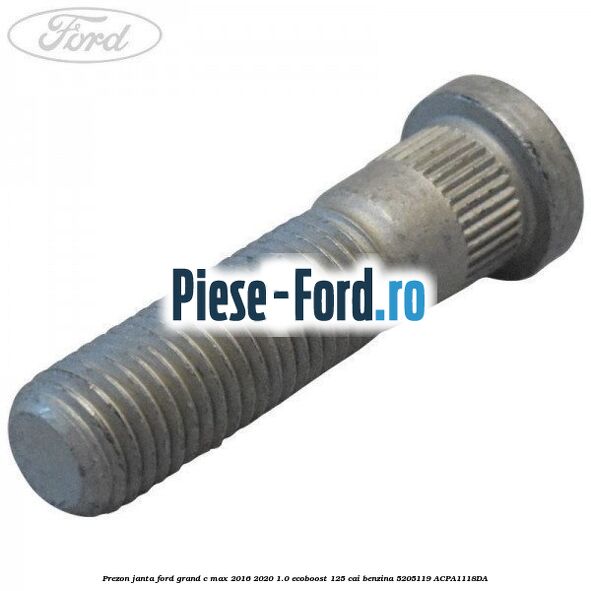 Prezon janta Ford Grand C-Max 2016-2020 1.0 EcoBoost 125 cai benzina #F6C7DAD548