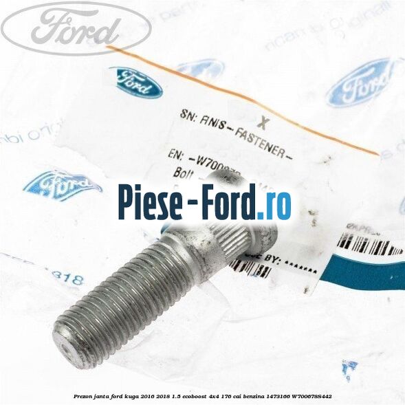 Prezon janta Ford Kuga 2016-2018 1.5 EcoBoost 4x4 176 cai #B723643EE2 Prezon janta Ford Kuga 2016-2018 1.5 EcoBoost 4x4 176 cai benzina #B723643EE2