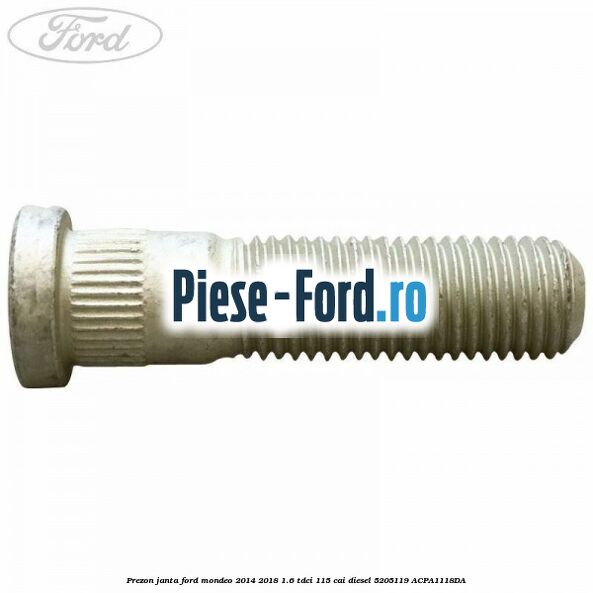 Prezon janta Ford Mondeo 2014-2018 1.6 TDCi 115 cai diesel #3C0C006B88