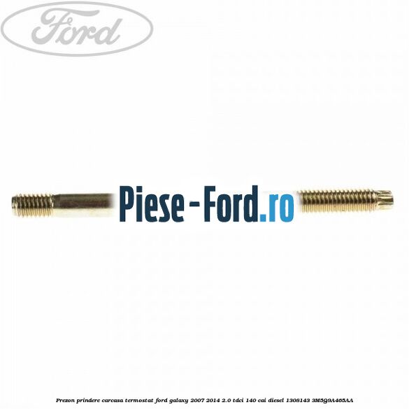 Prezon prindere carcasa termostat Ford Galaxy 2007-2014 2.0 TDCi 140 cai diesel