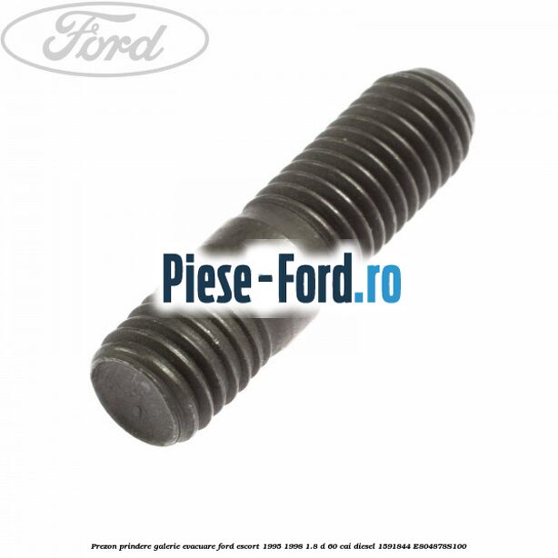 Prezon prindere galerie evacuare Ford Escort 1995-1998 1.8 D 60 cai diesel #AF61EC9182