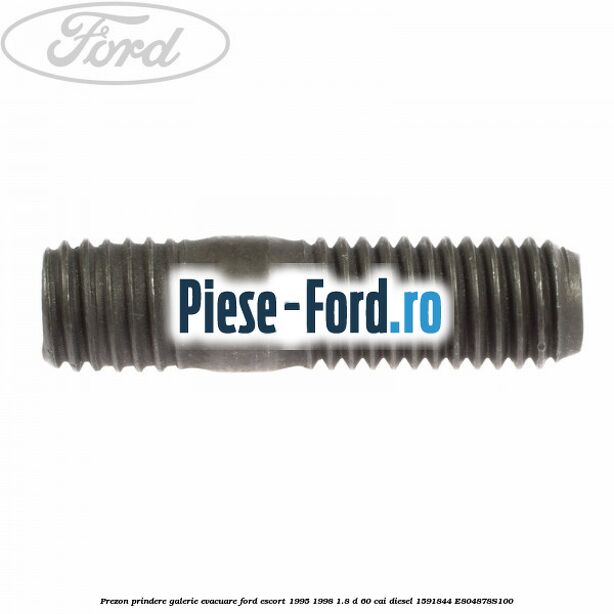 Prezon prindere galerie evacuare Ford Escort 1995-1998 1.8 D 60 cai diesel #AF61EC9182