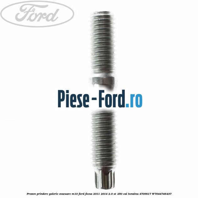 Prezon galerie evacuare 33 MM Ford Focus 2011-2014 2.0 ST 250 cai benzina