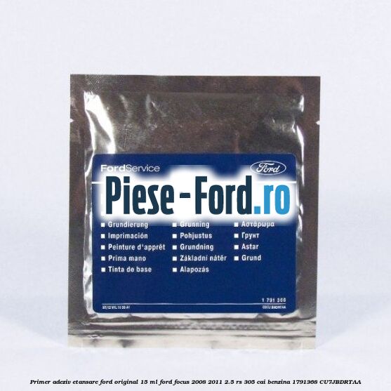 Folie adeziva insonorizanta Ford Focus 2008-2011 2.5 RS 305 cai benzina