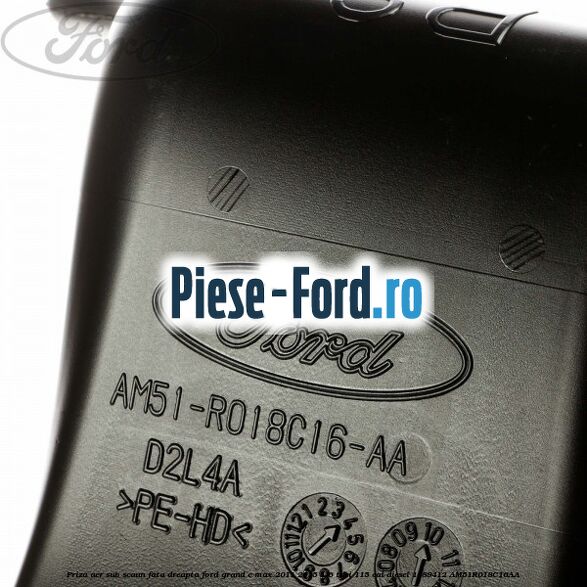 Priza aer sub scaun fata dreapta Ford Grand C-Max 2011-2015 1.6 TDCi 115 cai diesel