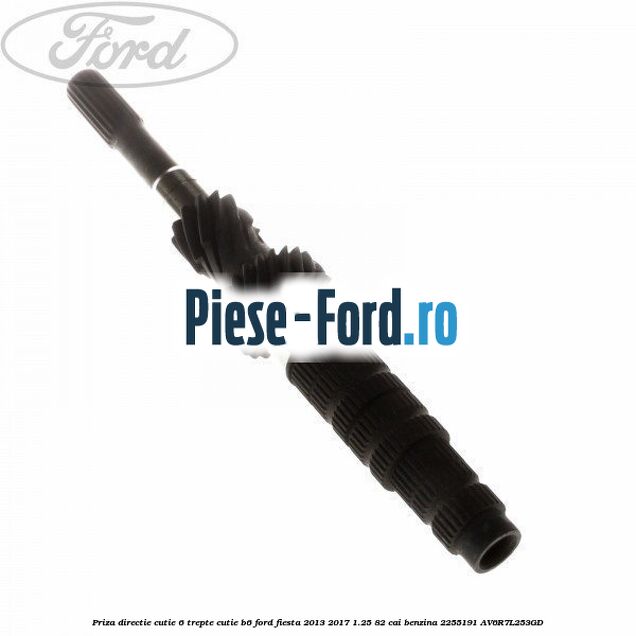Priza directie cutie 6 trepte cutie B6 Ford Fiesta 2013-2017 1.25 82 cai benzina