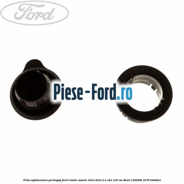 Priza suplimentara portbagaj Ford Transit Custom 2014-2018 2.2 TDCi 125 cai #3557289FFE Priza suplimentara portbagaj Ford Transit Custom 2014-2018 2.2 TDCi 125 cai diesel #3557289FFE