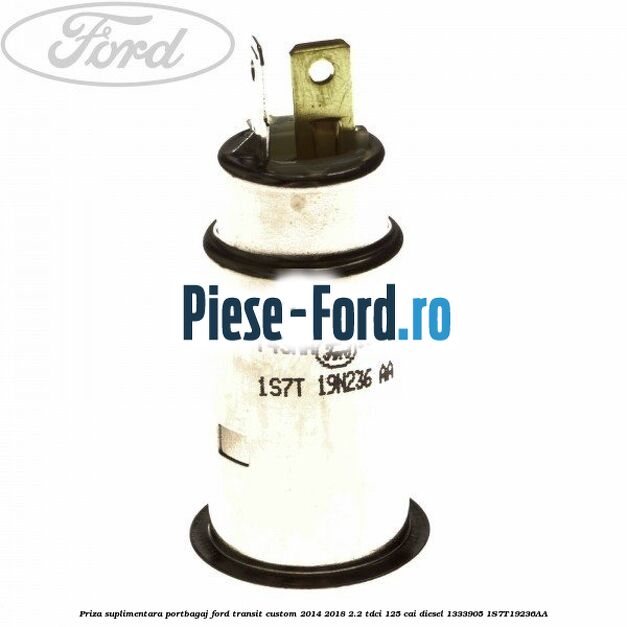Priza suplimentara portbagaj Ford Transit Custom 2014-2018 2.2 TDCi 125 cai #3557289FFE Priza suplimentara portbagaj Ford Transit Custom 2014-2018 2.2 TDCi 125 cai diesel #3557289FFE